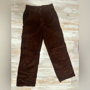 HOLISTER Brown corduroy pants